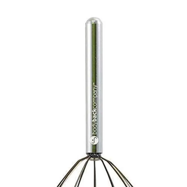Alt view image 5 of 5 - Scalp Massager Silver - Manual Head Scratcher for Stress Relief | Manual Head Massager With 12 Flexible Wire Fingers And Soft Rubber Tips For Gentle Hair Stimulation & Soothing Scalp Massage