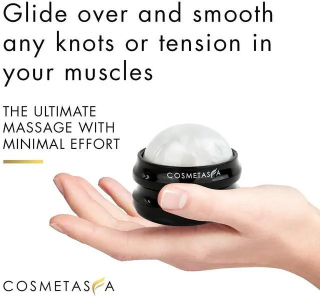 Alt view image 4 of 4 - Massage Roller Ball- Soothes Back, Shoulder, and Foot. Self, Relaxing, Massage Therapy Tool for Sore, Tired Muscles