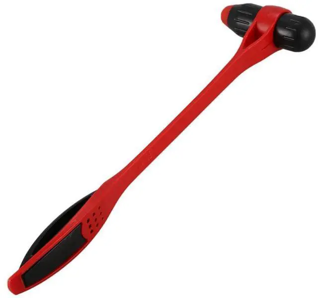 Alt view image 3 of 6 - Massage Hammer for Back Body Stress Reliever Elastically Bendable Handheld Plastic Massor (A)