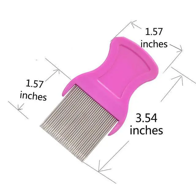 Alt view image 3 of 4 - 4Pcs Head Hair Comb: 2Pcs Hair Comb Double Sided 2Pcs Removal Dandruff Comb