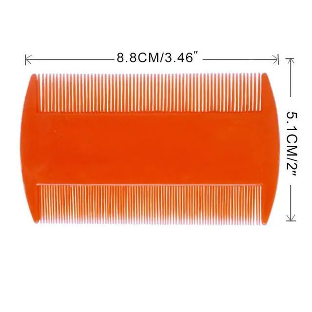 Alt view image 4 of 4 - 4Pcs Head Hair Comb: 2Pcs Hair Comb Double Sided 2Pcs Removal Dandruff Comb