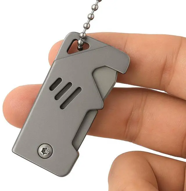 Main image of Mini Pocket Knife with Bottle Opener for Men, Portable Cool Gadgets | Everyday Carry, Stocking Stuffers Gifts for Father,Dad, Women, Him, Her