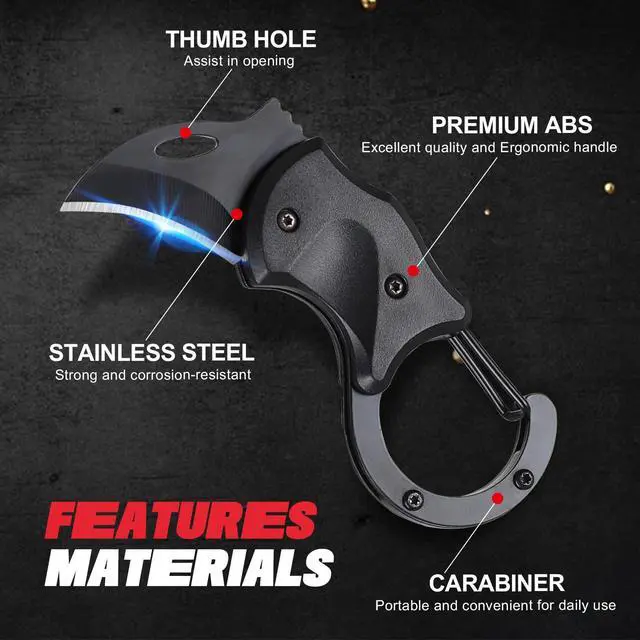 Alt view image 2 of 6 - Gifts for Men Brother, Small Pocket Knife for Men, Christmas Stocking Stuffers, Keychain, Box Cutter EDC Gadgets for Husband Him, Unique Gifts ldea for Camping Fishing Hiking