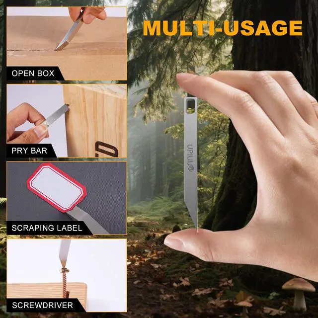 Alt view image 3 of 6 - Mini Pry Bar Utility Tool, Practical Gift for Men Brother Uncle, Christmas Stocking Filler, Handy Household Multitool for Package Opening & Home Maintenance