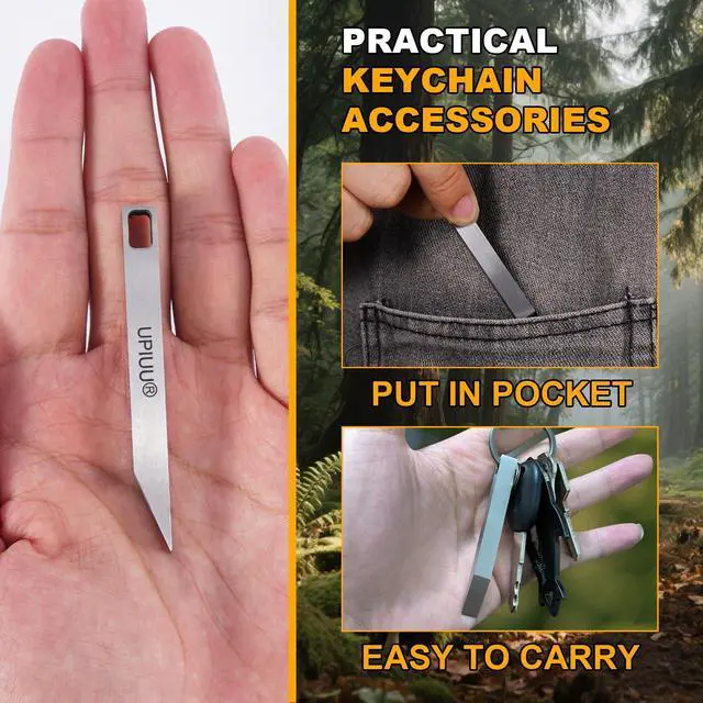 Alt view image 4 of 6 - Mini Pry Bar Utility Tool, Practical Gift for Men Brother Uncle, Christmas Stocking Filler, Handy Household Multitool for Package Opening & Home Maintenance