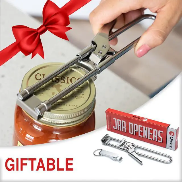 Alt view image 4 of 7 - Jar Opener for Weak Hands with Keychain Bottle Cap Opener. Easy Jar Opener for Seniors with Arthritis or Kids Jar Openers. Jar Gripper Tight Lid Opener and Bottle Opener Kitchen Gadgets