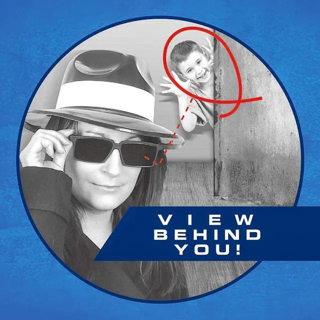 Alt view image 5 of 7 - Top Secret Spy Glasses For Kids - Rear View Sunglasses. View Behind You! Detective Gadget. Perfect Party Favors. (1 Pack)