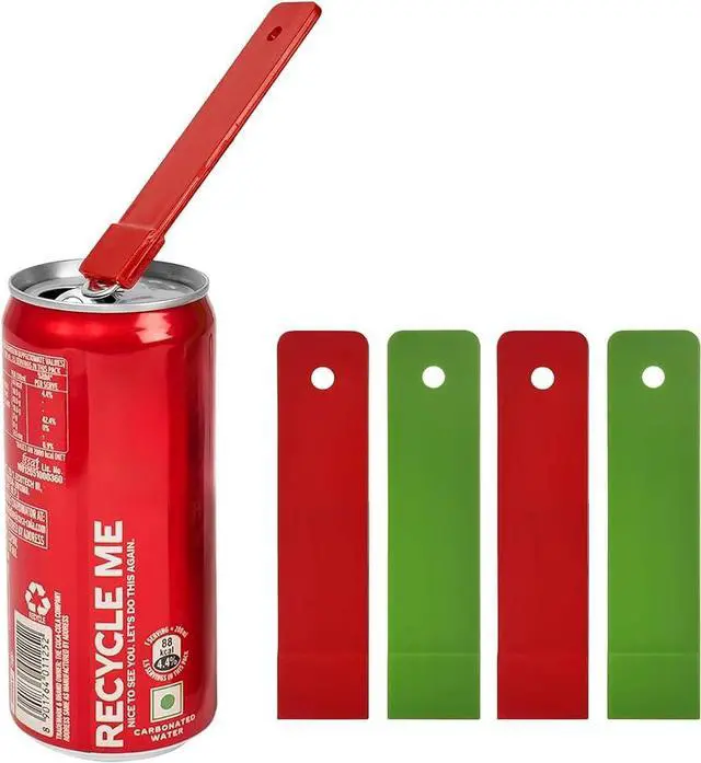 Alt view image 2 of 7 - Pop Can Opener 4 Pack Beer Can Opener, Soda Can Tab Opener, Party Essential Tool, Great Tool for Bartenders