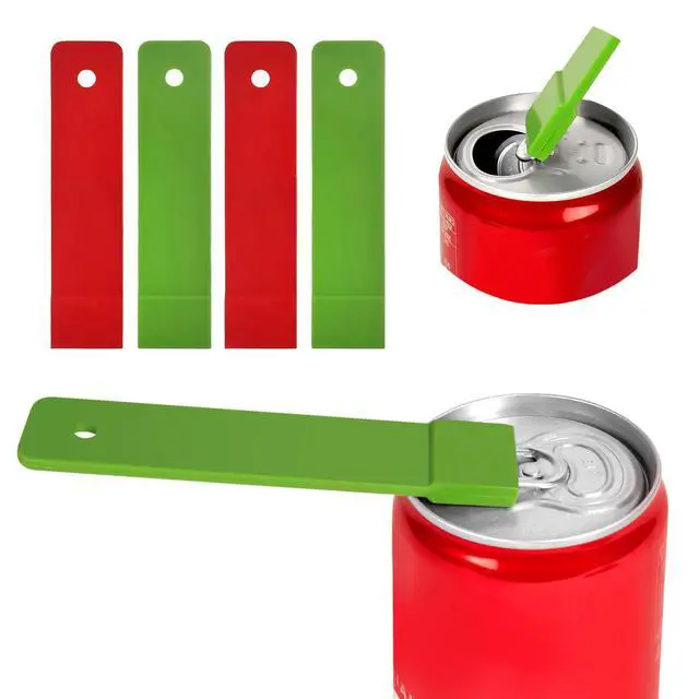 Alt view image 3 of 7 - Pop Can Opener 4 Pack Beer Can Opener, Soda Can Tab Opener, Party Essential Tool, Great Tool for Bartenders