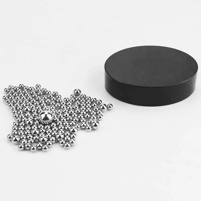 Alt view image 4 of 6 - 1 Box Stress Relief Magnetic Desk Sculpture Toys, Desk Sculpture Decor Toys, Magnetic Balls Desktop Decor Fidget Toy for Boredom, Intelligence Development