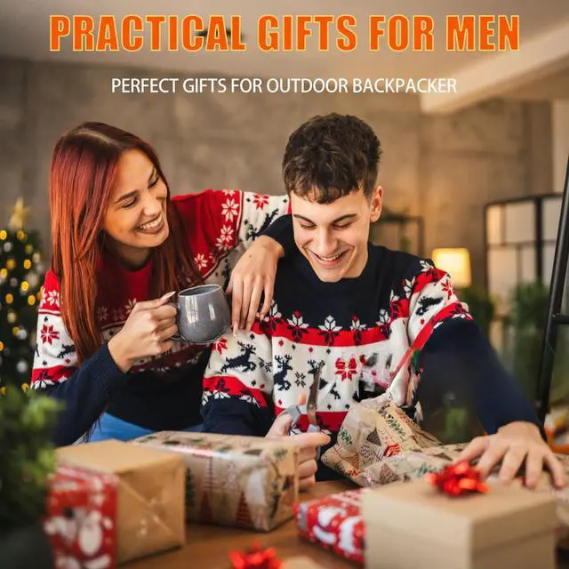 Alt view image 6 of 6 - Small Pocket Knife for Men,Gifts For Father EDC Gadgets with 1.34inch Blade for Everyday Carry, Gifts for Men Dad Husband, Christmas Stocking Stuffers Gifts for Him and Her