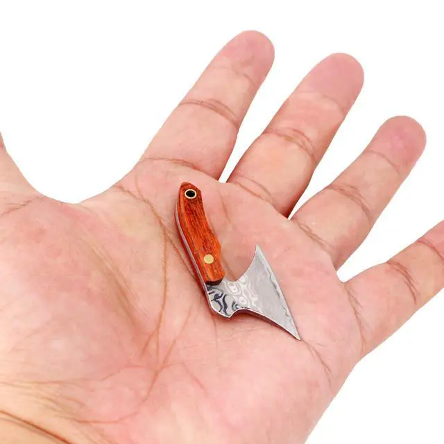 Alt view image 3 of 6 - Miniature Gadgets Pocket Knife Collection, EDC Tiny Multifunction Tool (Hatchet)