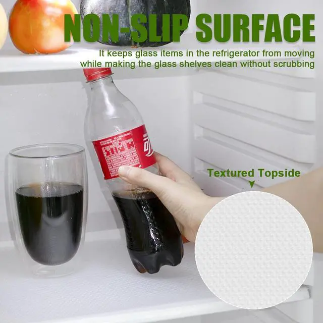Alt view image 5 of 7 - Refrigerator Liners, 12" x 17.7" Fridge Liner Washable Refrigerator Mats, Home Kitchen Gadgets Accessories Organization Must Haves for Freezer Glass Shelf Shelving Drawers Cupboard Cabinet - 7 Pack