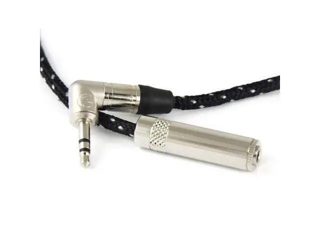 Alt view image 6 of 8 - HiFi Cable HiFi Cable 3.5FT 3.5mm Male to Female Headphone Extension Cable & Plug Pailiccs ZY-010 2M