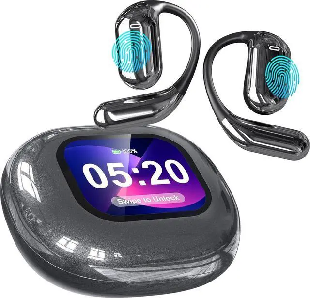 Main image of Language Translation Earbuds Real-time, Wireless Earbuds AI Translator Ear Buds with 144 Languages & Accents, No Subscription Fee, OWS Long Battery Life Bluetooth Headphone for Travel Learning