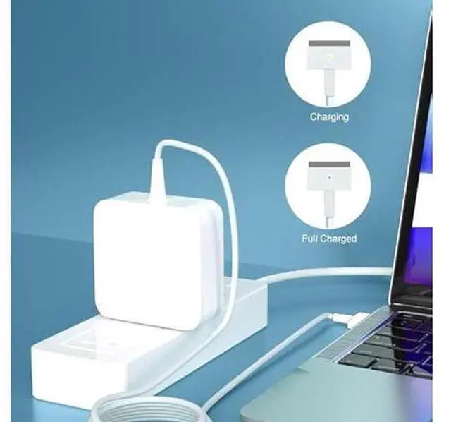 Alt view image 2 of 6 - 60W T-Tip Compatible with Mac Book Pro Charger,Magnetic Power Adapter Charger, Laptop Charger Compatible with Mac Book Pro 13-Inch Retina Display(Between 2012-2015)