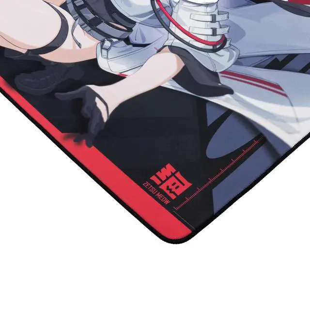 Alt view image 7 of 7 - WLMOUSE Beast X Mini Pro Magnesium Gaming Mouse(Silver,OM Switch,Side Slits)+ZETSUMEOW REN Yaiba Mouse Pad(Black)