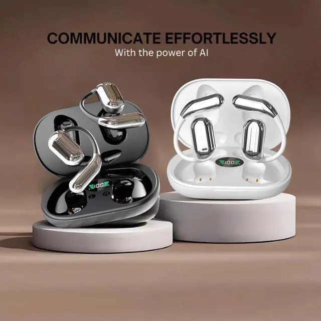Alt view image 2 of 7 - Aviorra Ai Translator Earbuds, Verbabuds Ai Translator Earbuds Real Time, Earbud Translator in Real Time, Multi-Language Smart Translation Bluetooth Headset, 144 Ai Language Translator (White)