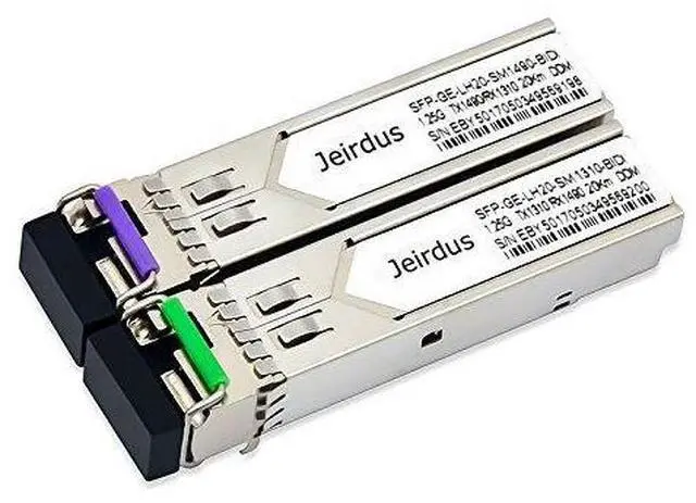 Main image of for Allied AT-SPBD10-13 and AT-SPBD10-14 1.25G SFP Module BIDI WDM Transceiver 10-20KM Simplex LC 1310/1490nm (1Pair)