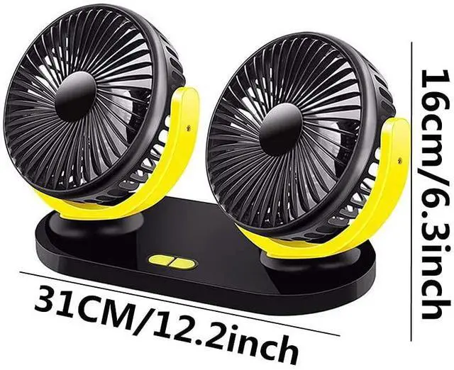 Alt view image 2 of 7 - Car fan In Car Fan Car Fans Cooling Usb Fan Usb Mini Fan Usb Desk Fans Mini Fan Desk Fans With Usb Small Desk Fans Portable Fan Usb Usb Powered Fan Silent Usb Fan Desk Usb Fan Usb ( Color : Gray )