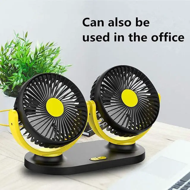 Alt view image 3 of 7 - Car fan In Car Fan Car Fans Cooling Usb Fan Usb Mini Fan Usb Desk Fans Mini Fan Desk Fans With Usb Small Desk Fans Portable Fan Usb Usb Powered Fan Silent Usb Fan Desk Usb Fan Usb ( Color : Gray )