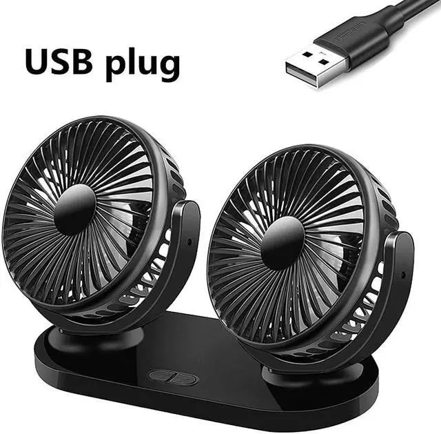 Alt view image 7 of 7 - Car fan In Car Fan Car Fans Cooling Usb Fan Usb Mini Fan Usb Desk Fans Mini Fan Desk Fans With Usb Small Desk Fans Portable Fan Usb Usb Powered Fan Silent Usb Fan Desk Usb Fan Usb ( Color : Gray )