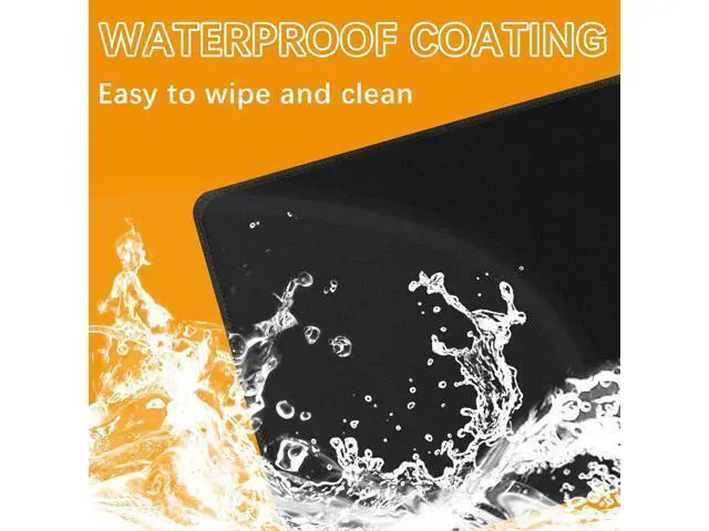 Alt view image 4 of 6 - 12 Pack Black Mouse pad Bulk with Stitched Edge 10.2x8.3inches 3mm Thickness Premium Textured Non-Slip Rubber Base Mouse pad Black Washable Gaming Mouse Pad Pack for Office and Home