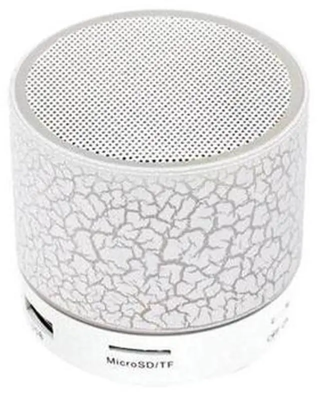Main image of S10 Mini Portable 5W Wireless RGB LED Lighting Karaoke Speaker Home Theatre for Kids Computer Compatible AUX Boxed Retail White
