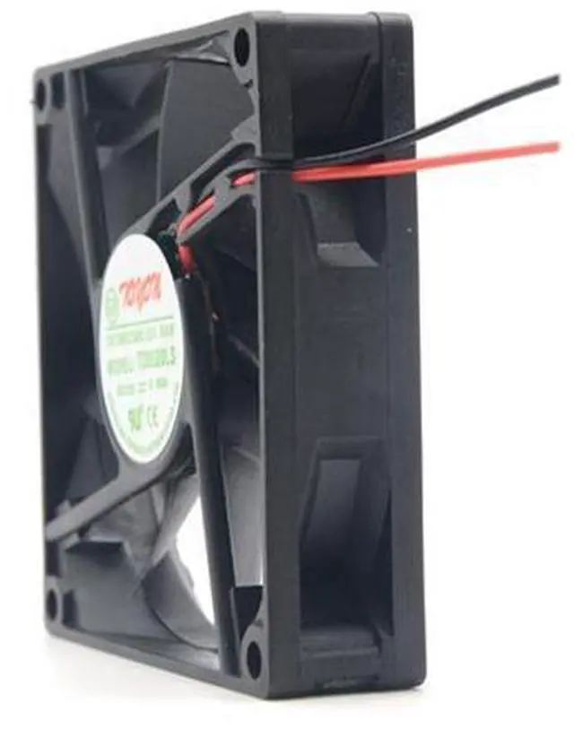 Alt view image 9 of 12 - New original TD8020LS 12V 0.08A 8CM fan dispenser 80*80*20 MM quiet fan