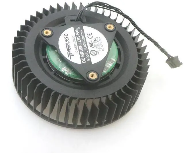 Alt view image 11 of 12 - PLB08025B12HH DC12V 2.50A 80mm For MSI RTX3090 24GB AERO Graphics Card Cooling Fan 4Wire 4Pin
