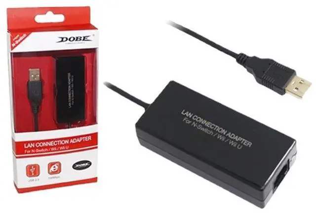 Alt view image 4 of 6 - Network Adapter USB 3.0 To Ethernet RJ45 Lan Gigabit Adapter for Nintendo Switch 10/100/1000 Mbps Ethernet Supports