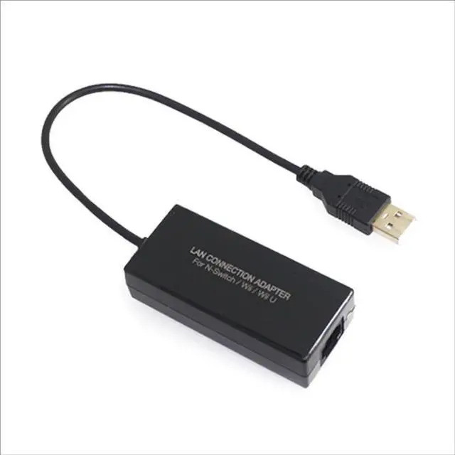 Alt view image 6 of 6 - Network Adapter USB 3.0 To Ethernet RJ45 Lan Gigabit Adapter for Nintendo Switch 10/100/1000 Mbps Ethernet Supports