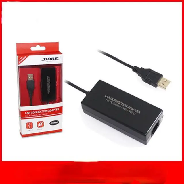 Alt view image 4 of 6 - 2017 Nintendo Switch Network Adapter USB 3.0 To Ethernet RJ45 Lan Gigabit Adapter for 100/1000 Mbps Ethernet Supports