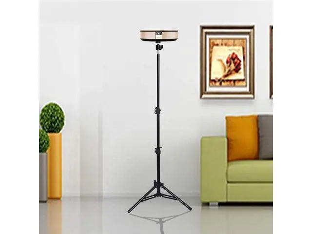 Alt view image 13 of 14 - Projector Tripod Stand, Portable Tripod Mount Floor Stand, Folding Floor Tripod Stand, Outdoor Stand for Projector,Camera, Webcam 18" to 40" (Withstand 3pounds 1.5kgs)