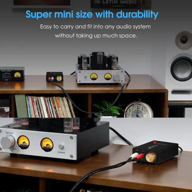 Alt view image 9 of 14 - L1-MiINI Stereo Line Level Booster Amplifier Audio Preamp 20dB Gain + Volume Control