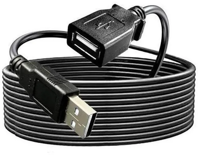 Alt view image 8 of 14 - Long 30FT USB 2.0 A Male to Female Extension Cable for USB Flash Drive/Hard Drive