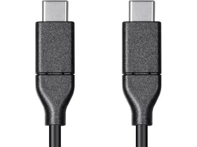 Alt view image 9 of 10 - Essentials USB-C to USB-C 2.0 Cable - 480Mbps 5A 26AWG 4m (13.1 ft) Black