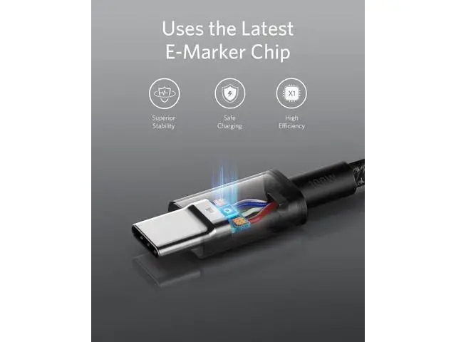 Alt view image 9 of 12 - USB C to USB C Cable Type-C Charging Cord Fast Charge(3.3FT+6FT+10FT 100W) for iPhone 17 Series MacBook and More(Black)