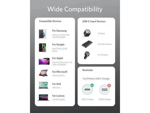 Alt view image 10 of 12 - USB C to USB C Cable Type-C Charging Cord Fast Charge(3.3FT+6FT+10FT 100W) for iPhone 17 Series MacBook and More(Black)