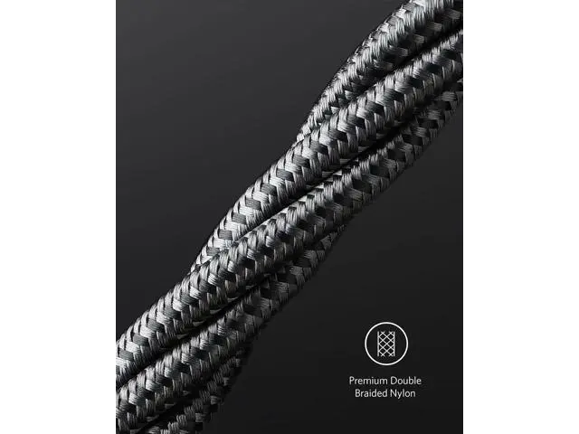 Alt view image 12 of 12 - USB C to USB C Cable Type-C Charging Cord Fast Charge(3.3FT+6FT+10FT 100W) for iPhone 17 Series MacBook and More(Black)