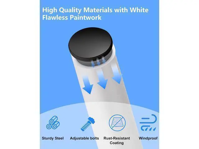 Alt view image 11 of 14 - Universal Antenna Mount,11 Inches J Pole and Wall-Mounted Mounting Bracket for Outdoor Point to Point Access Point CPEs, TV Antennas, Wireless Bridges, Starlink Mini Dish and More