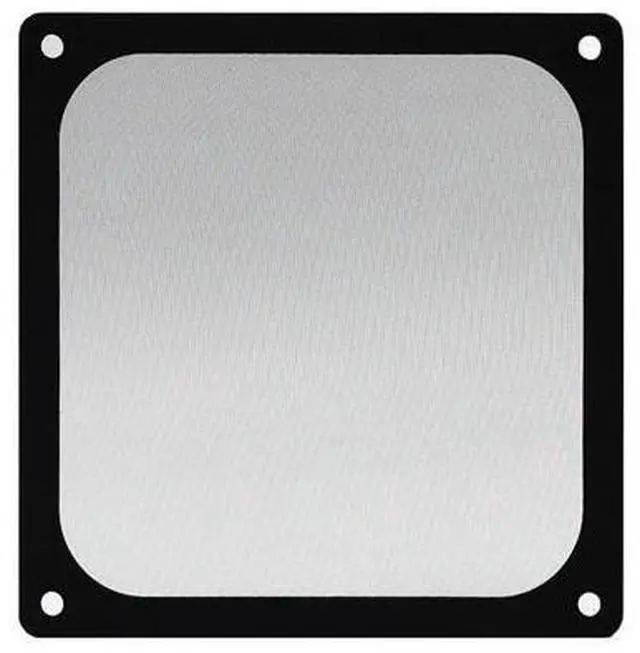 Alt view image 6 of 8 - 12CM Magnetic Frame Black Mesh Dust Filter PC Cooler Fan Filter with Magnet , 120x120mm Dustproof Computer Case Cover