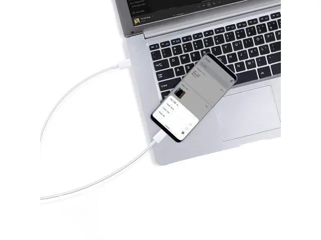 Alt view image 8 of 8 - USB C to USB C Cable 20-Pack Bulk 3ft Type C Charging and Data Cord Multipack White