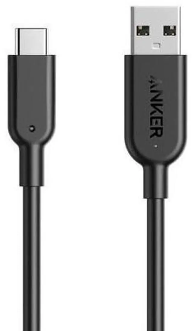 Alt view image 8 of 14 - Powerline II USB A to USB C Cable (3 feet (3.1 Gen 2) 10000 Mbps Black)