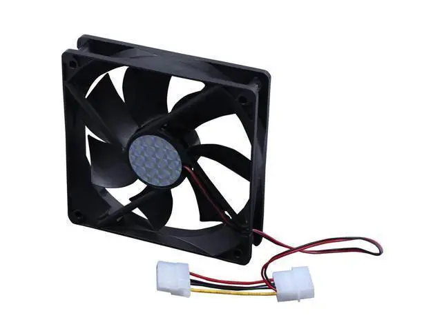 Alt view image 7 of 10 - 2Pcs Sleeve Bearing Cooling Fan for PC Case CPU Cooler - 120Mm x 25Mm DC 24V 4Pin & 92Mm x 25Mm 24V 2Pin