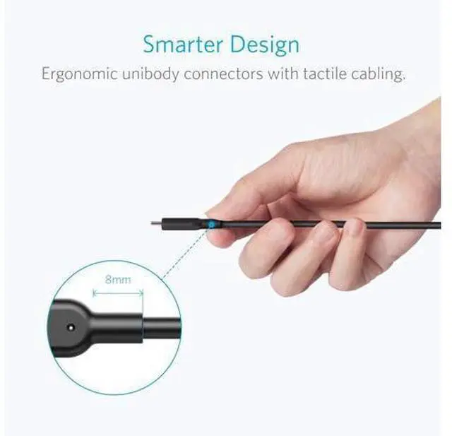 Alt view image 13 of 14 - Powerline II USB A to USB C Cable (3 feet (3.1 Gen 2) 10000 Mbps Black)