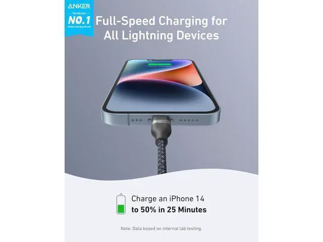 Alt view image 9 of 14 - USB C to Lightning Cable Upcycled-Braided USB C to Lightning Cord Ultra-Fast Charging Cable for iPhone 14/13/12/11 Series and More (6FT)