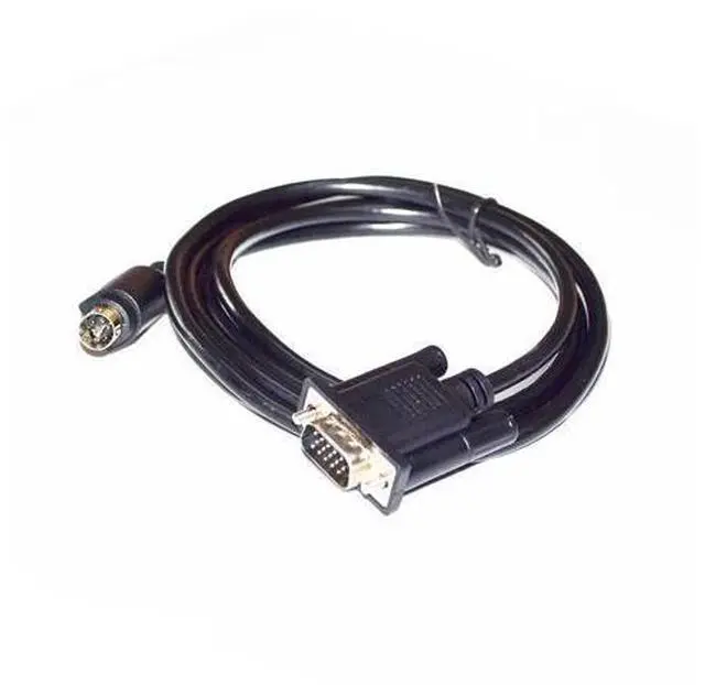 Alt view image 9 of 10 - VGA 15-PIN MALE TO MINI DIN 8-PIN TV BOX TO COMPUTER GRAPHICS CARD CABLE VGA TO 8-PIN CABLE 2M Length(2M Length)