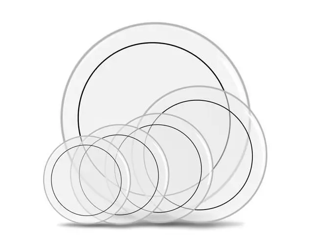 Alt view image 7 of 12 - 5 Pieces Drum Heads, 12" 13" 14" 16" 22" PET Drum Head Kit, Standard Drumhead Pack Fit for Rock & Metal - Clear