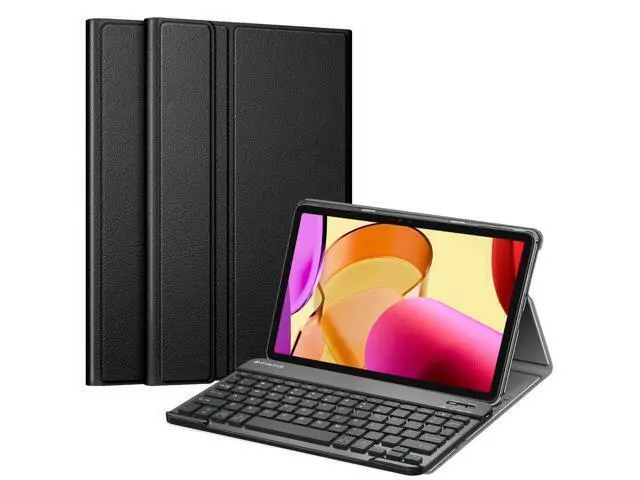 Alt view image 6 of 10 - Fintie Keyboard Case for Fire Max 11 (13th Generation, 2023 Release), Slim Lightweight Cover with Detachable Bluetooth Keyboard, Black